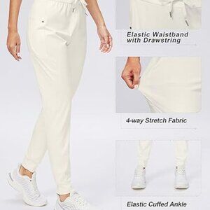G Gradual Women's Joggers Pants with Zipper Pockets - Tapered Athletic Jogger
